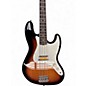 Used Fender Gold Foil Player Jazz bass 2 Color Sunburst Electric Bass Guitar thumbnail