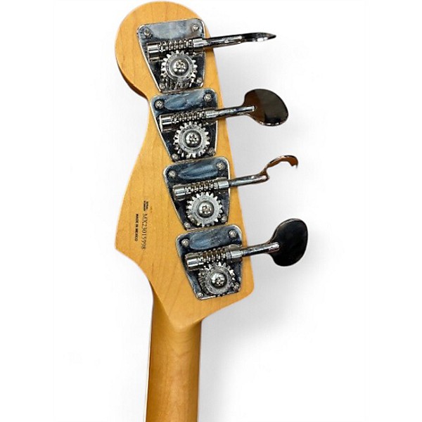 Used Fender Gold Foil Player Jazz bass 2 Color Sunburst Electric Bass Guitar