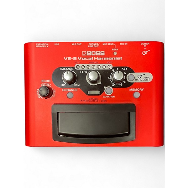 Used BOSS VE-2 Vocal Processor