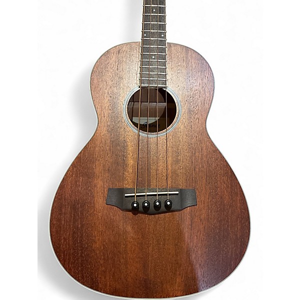 Used Ibanez PNB14E-OPN Walnut Acoustic Bass Guitar