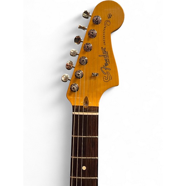 Used Fender American Performer Jazzmaster Sherwood Green Solid Body Electric Guitar