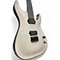 Used Schecter Guitar Research KM6 Trans White Satin Solid Body Electric Guitar