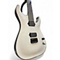 Used Schecter Guitar Research KM6 Trans White Satin Solid Body Electric Guitar