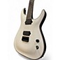 Used Schecter Guitar Research KM6 Trans White Satin Solid Body Electric Guitar