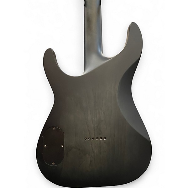 Used Schecter Guitar Research KM6 Trans White Satin Solid Body Electric Guitar