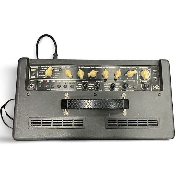 Used VOX VT40Plus Valvetronix 1x10 40W Guitar Combo Amp