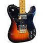 Used Squier Classic Vibe 70s Telecaster Custom 3 Tone Sunburst Solid Body Electric Guitar