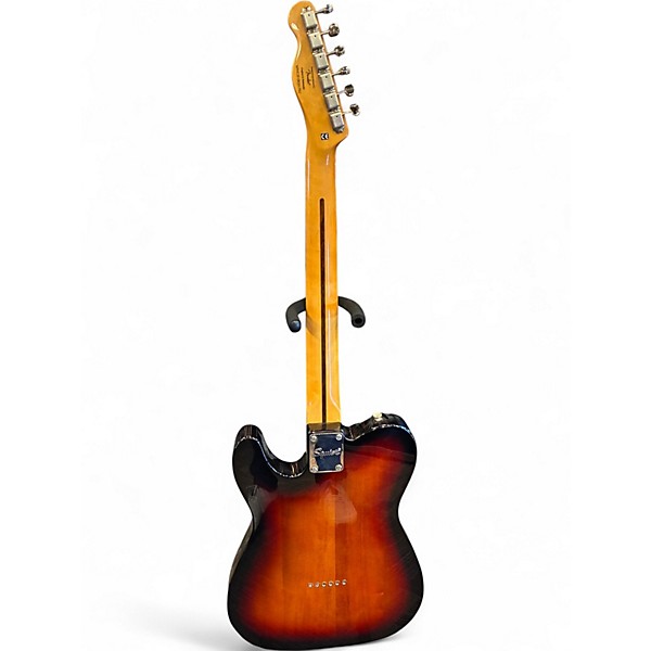 Used Squier Classic Vibe 70s Telecaster Custom 3 Tone Sunburst Solid Body Electric Guitar