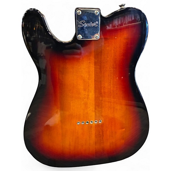 Used Squier Classic Vibe 70s Telecaster Custom 3 Tone Sunburst Solid Body Electric Guitar