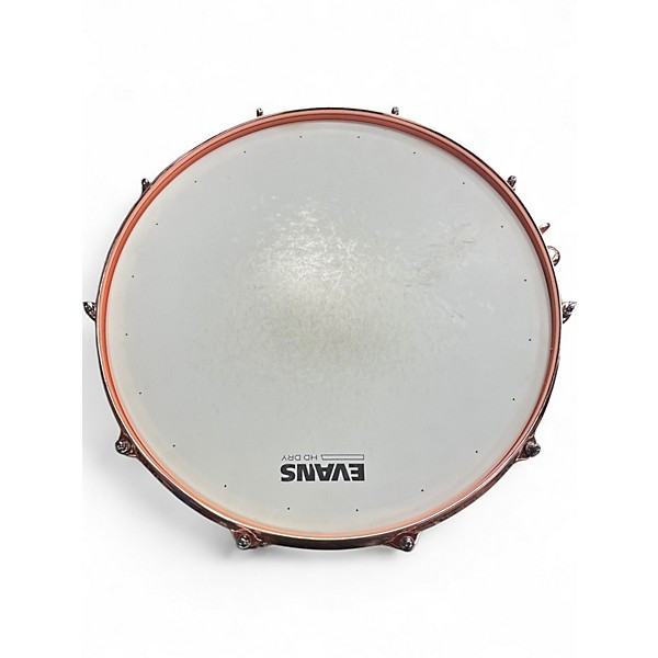 Used Ludwig 14X6.5 Polarphonic White Drum