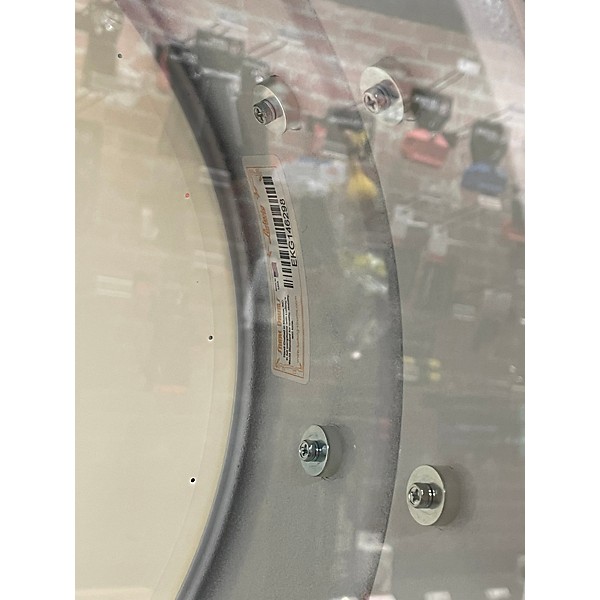 Used Ludwig 14X6.5 Polarphonic White Drum