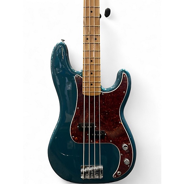 Used Fender Player Precision Bass Ocean Turquoise Electric Bass Guitar
