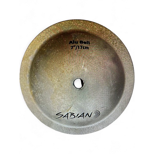 Used SABIAN 7in Aluminum Bell Cymbal