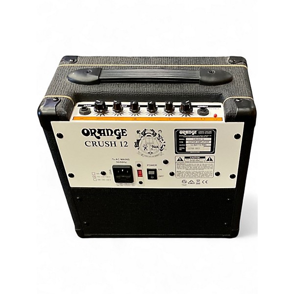 Used Orange Amplifiers Crush 12 Guitar Combo Amp