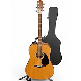 Used Fender CD60 Dreadnought Natural Acoustic Guitar