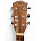 Used Fender CD60 Dreadnought Natural Acoustic Guitar