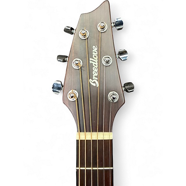 Used 2018 Breedlove Pursuit Concert Natural Acoustic Electric Guitar