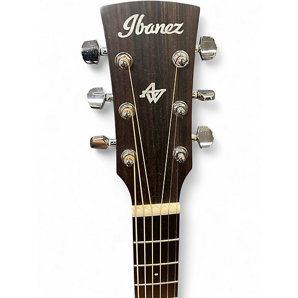 Used Ibanez AW54 Mahogany Acoustic Guitar
