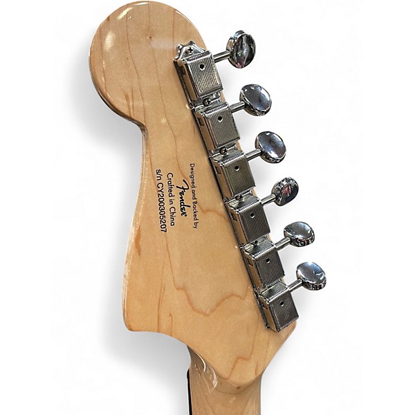 Used Squier TORONADO Black  Solid Body Electric Guitar