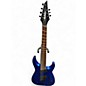 Used Jackson X Series SLAT7 MS Soloist Metallic Blue Solid Body Electric Guitar thumbnail