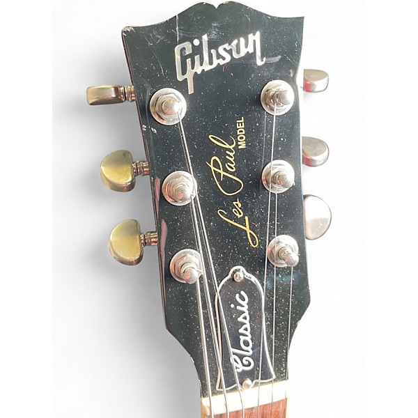 Used Gibson Les Paul Classic Candy Apple Red Solid Body Electric Guitar