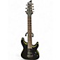 Used Schecter Guitar Research Demon 7 String Black Solid Body Electric Guitar thumbnail