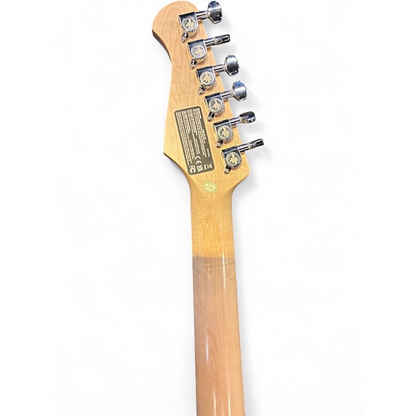 Used Donner Standard 2 Tone Sunburst Solid Body Electric Guitar