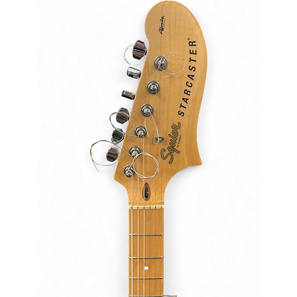 Used Squier Affinity Series Starcaster Hollow 3 Tone Sunburst Hollow Body Electric Guitar