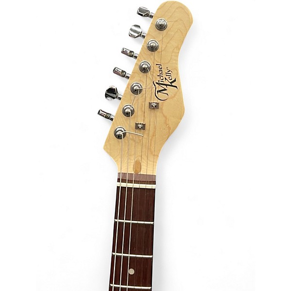 Used Michael Kelly MK59 T Natural Hollow Body Electric Guitar