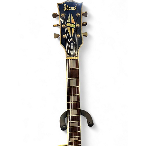 Vintage 1970s Ibanez MIJ LES PAUL Black Solid Body Electric Guitar