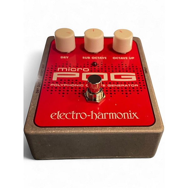 Used Electro-Harmonix Micro Pog Polyphonic Octave Generator Effect Pedal