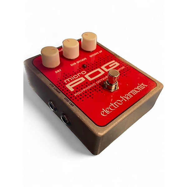 Used Electro-Harmonix Micro Pog Polyphonic Octave Generator Effect Pedal