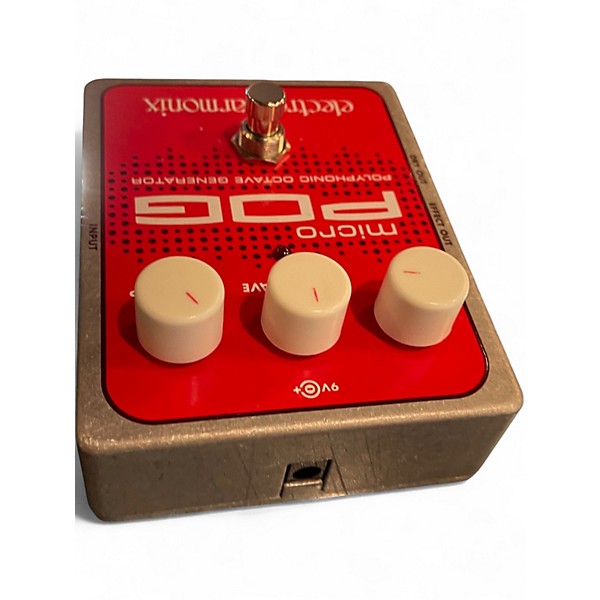 Used Electro-Harmonix Micro Pog Polyphonic Octave Generator Effect Pedal