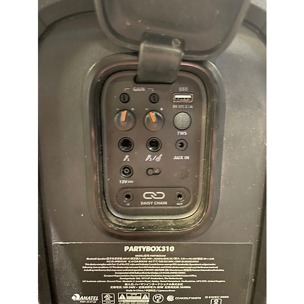 Used JBL Bluetooth Partybox 310 Powered Speaker