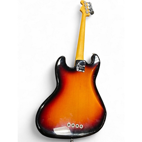 Used 2025 Fender American Professional II Jazz Bass Sunburst Electric Bass Guitar