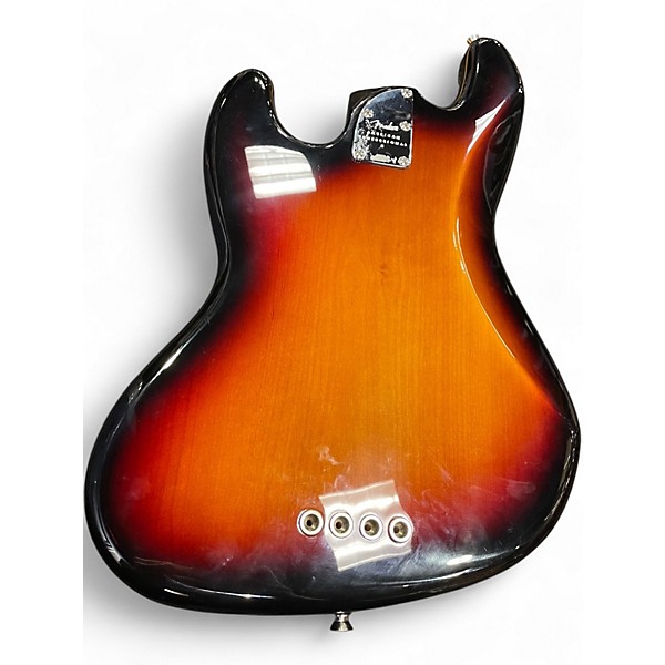 Used 2025 Fender American Professional II Jazz Bass Sunburst Electric Bass Guitar