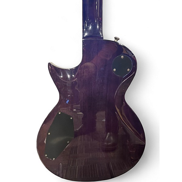 Used ESP LTD EC256 SEE THROUGH PURPLE BURST Solid Body Electric Guitar