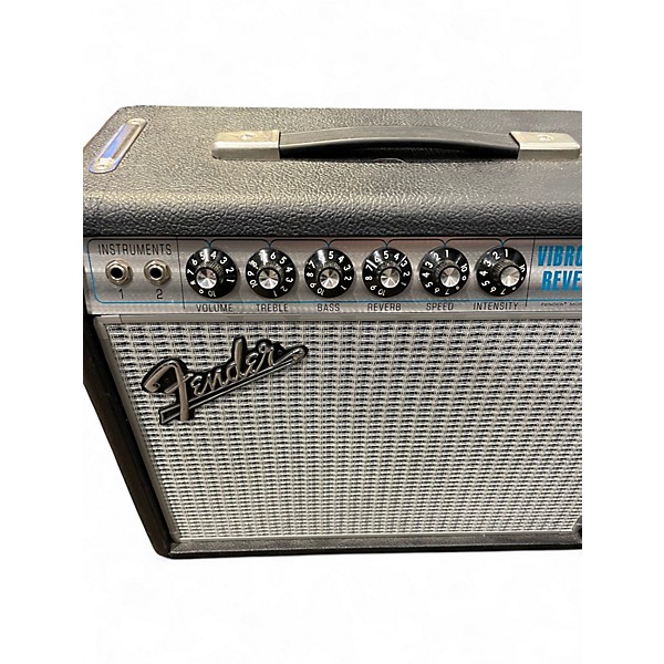 Used Fender 68 CUSTOM VIBRO CHAMP REVERB Tube Guitar Combo Amp