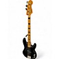 Used 2021 Squier Precision Bass black Electric Bass Guitar