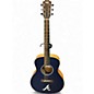Used Taylor GS MINI Atlanta Braves Edition Blue Acoustic Guitar thumbnail