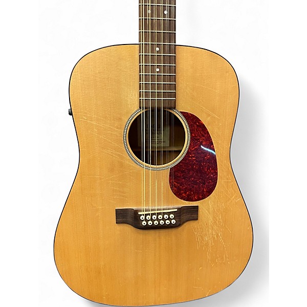 Used Martin DM12 Natural 12 String Acoustic Guitar