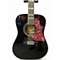Used Epiphone Hummingbird Pro Black Acoustic Electric Guitar