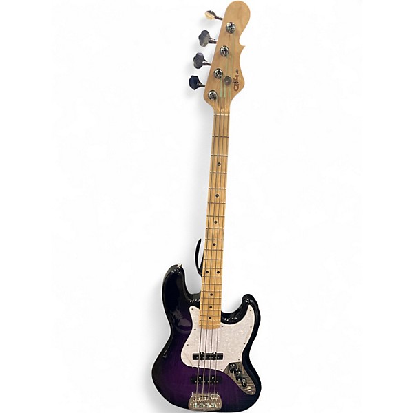 Used G&L JB4 Purple Burst Electric Bass Guitar