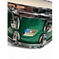 Used Ludwig 6.5in Legacy Series Snare Green Sparkle Drum