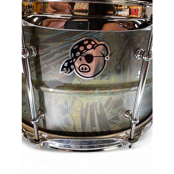 Used Pork Pie 13in Snare Brass Patina Drum