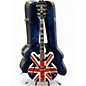 Used Epiphone Union Jack Sheraton BRITISH FLAG Hollow Body Electric Guitar thumbnail