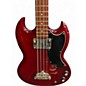 Used Epiphone SG Cherry Electric Bass Guitar