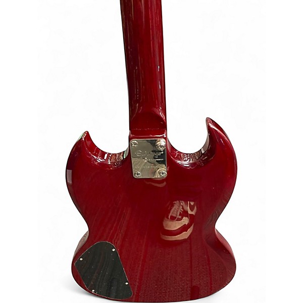 Used Epiphone SG Cherry Electric Bass Guitar