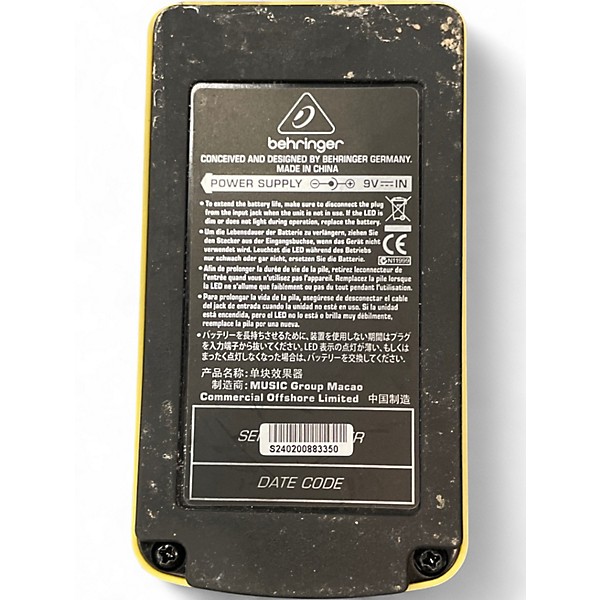 Used Behringer EQ700 Graphic Equalizer 7-Band EQ Pedal