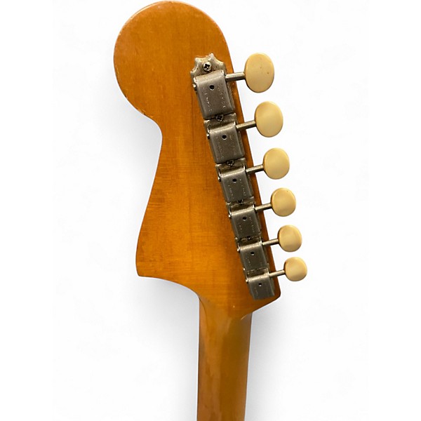 Vintage 1965 Fender Mustang Olympic White Solid Body Electric Guitar